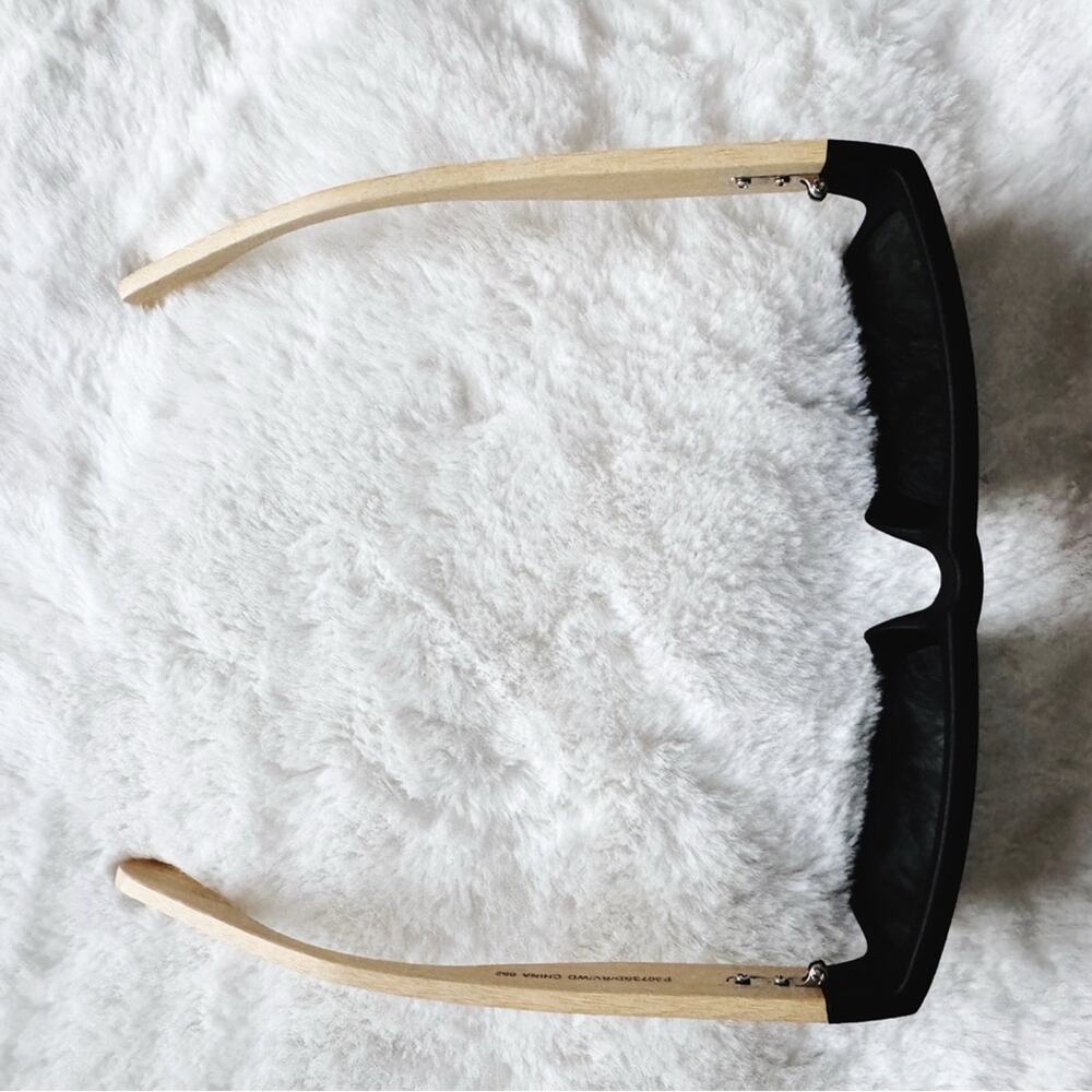 Jensen Black & Light Wood Sunglasses - Picture 5 of 10